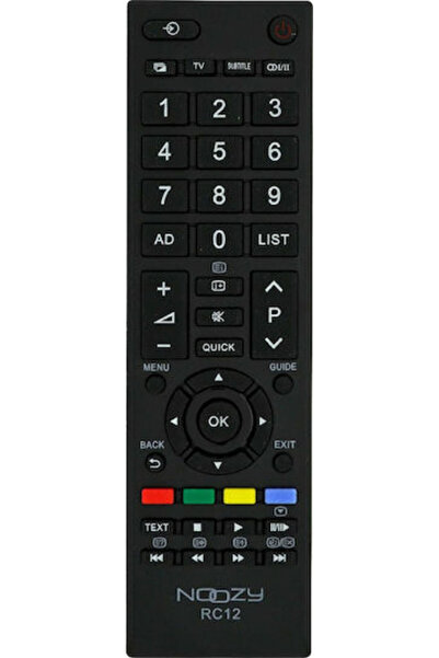 Other Noozy Compatible Remote Control RC12 for Τηλεοράσεις Toshiba
