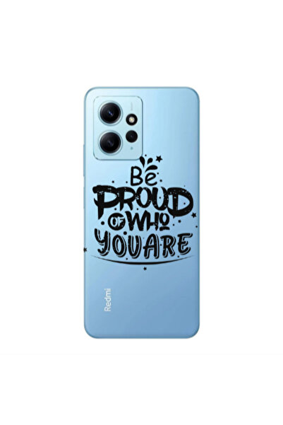 Other Xiaomi Redmi Note 12 4G Be proud of who you are Transparent Silicone TP...