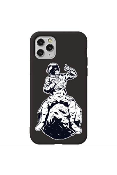 Other Apple iPhone 11 Pro ice cream in space Black Colored Silicone TPU Θήκη