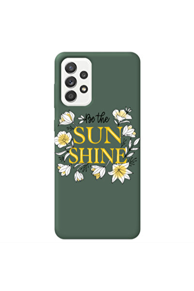 Other Samsung A52 Sun Shine Dark Green Colored Silicone TPU Θήκη