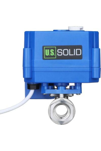 U.S.SOLID US Solid G 1/4 " ηλεκτροβάνα με χειροκίνητη λειτουργία, πλήρους δια...