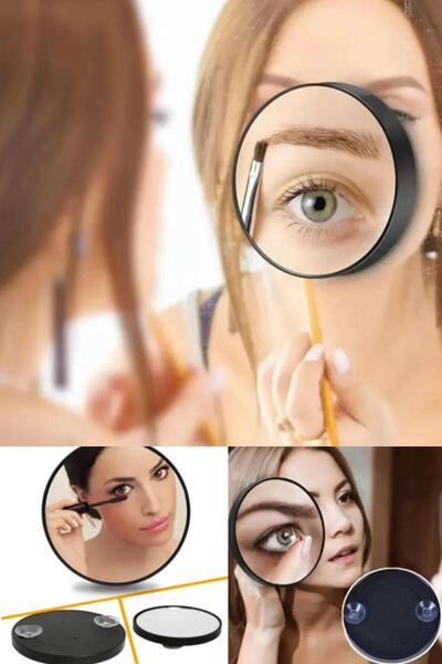 3B Trend 10 Kat Büyüten Vantuzlu Makyaj Aynası - Kaş Alım Ve Noktasal Bakım İ...