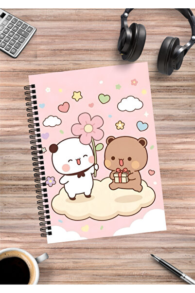 mertfigur Bubu Dudu Anime Spiral Notebook A5 (50 Sheets)