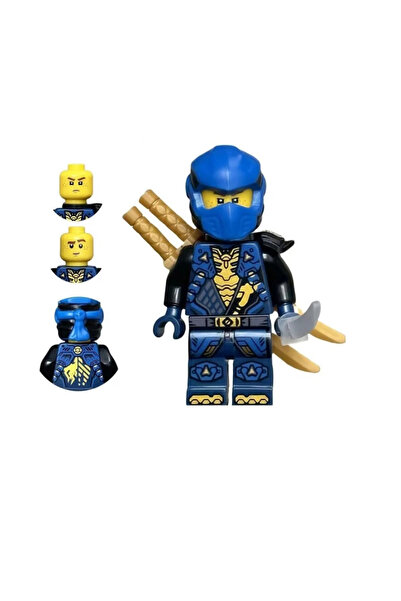 yamanS Ninja Jay Dragon Rising Storm Suit Custom Figür Yapı Blok Oyuncak(Cust...