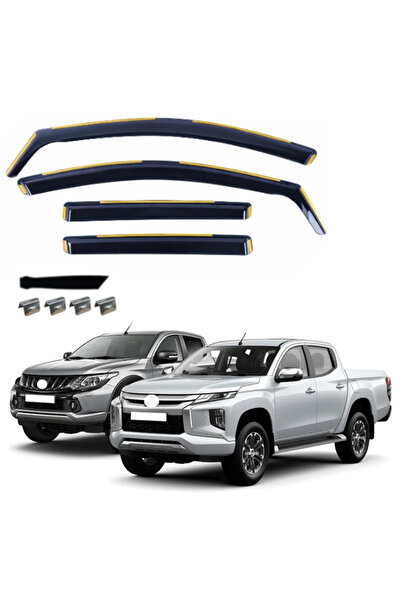 Flexzon Ανεμοθραύστες για MITSUBISHI TRITON / L200 4θυρο Pickup 2015 - 2023 4...