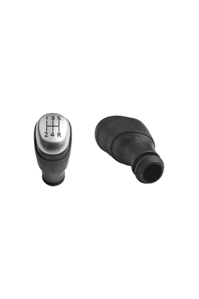 Flexzon Δερμάτινος λεβιές ταχυτήτων για Renault Clio 4 IV MK4 2012 - 2019 5-τ...