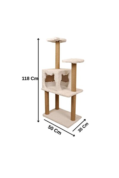 Empressco Multi-Level Slot Cat Scratching and Playing House, Entertainment an...