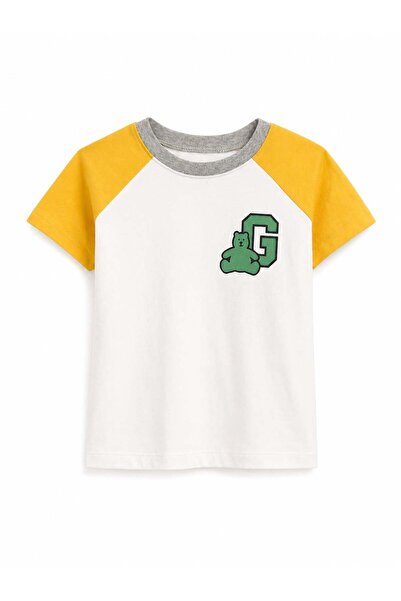 GAP Kids Gap boys' graphic print t-shirt - ecru