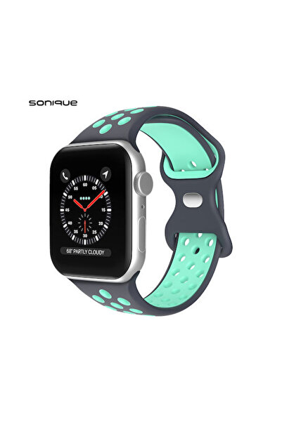 Other Λουράκι Σιλικόνης Sonique Sport Σκούρο Γκρι / Veraman (Apple Watch 38/4...