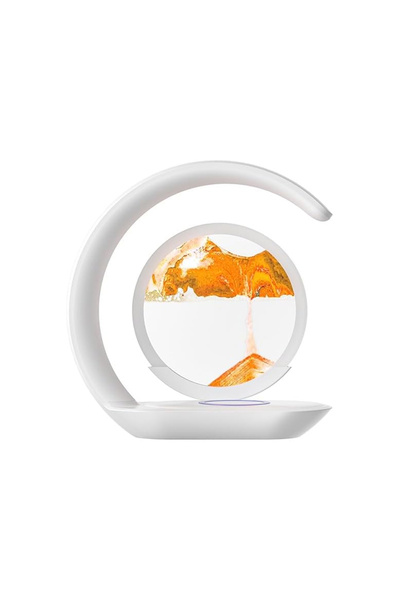 YBOSHOP Lampă LED touch cu încărcare wireless, lumină ajustabilă și decor cu ...
