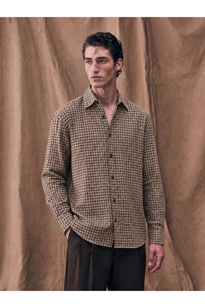 Atelier Old Money Kareli Oversize Gömlek SS7292