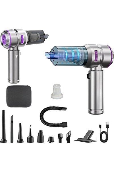 Arabest Cordless Car Vacuum Cleaner,12-in-1 with 18000PA Powerful Suction,Com...