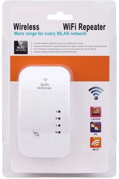 OEM 560165 Επεκτατής WiFi Μονοζωνικός (2.4GHz) 450Mbps