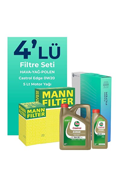 Mann-Filter Toyota Corolla Cross 1.8 Hybrid Filtre Bakım Seti CAST ROL Motor ...