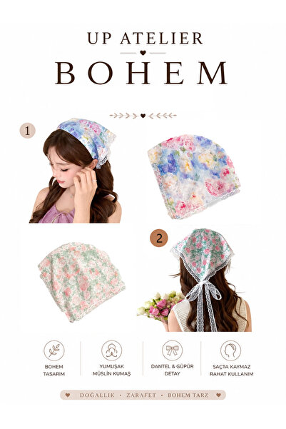 Up Atelier Patterned Bohemian Hair Crown Number 1