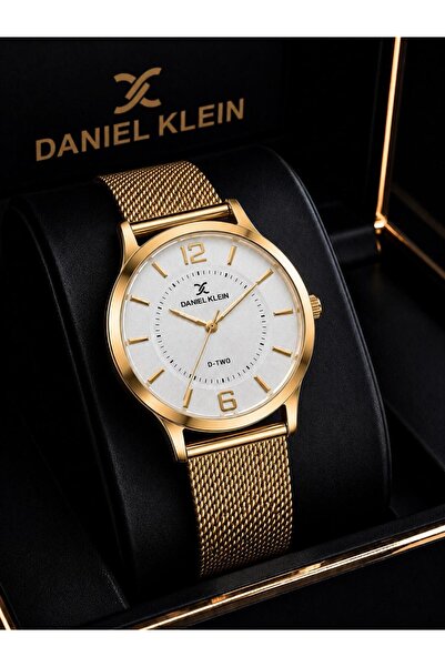 Daniel Klein ساعة يد نسائية من سلسلة بريميوم سيري سترود، مقاومة للماء حتى 3 أ...
