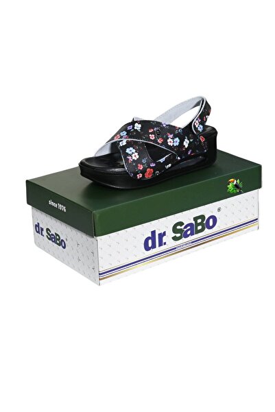 DR SABO Premium Women's Orthopedic Summer Slippers with Floral Pattern and Ba...