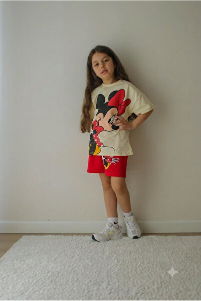 jeliboomkidswear Girl's Summer Cotton T-Shirt and Shorts Set (2-Piece)