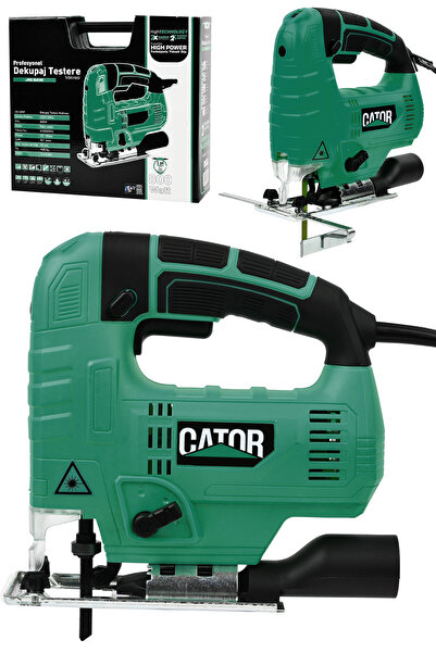 CATOR 800 W Bakır Sargı Devir Ayarlı Dekupaj Testere Makinesi
