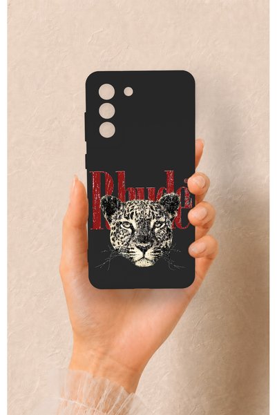 Vip Case Samsung-S21Fe Compatible Rhude Patterned Silicone Case