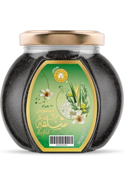 Sedr Al-Khaleej Perfumes عطر سدر الخليج شلفة مبسوس أسود 70 جرام
