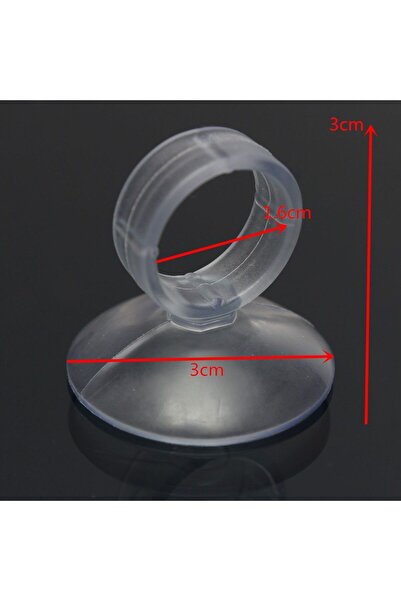 Classica Ventuza de lipit pe geam cu orificiu sferic de 16 mm diametru