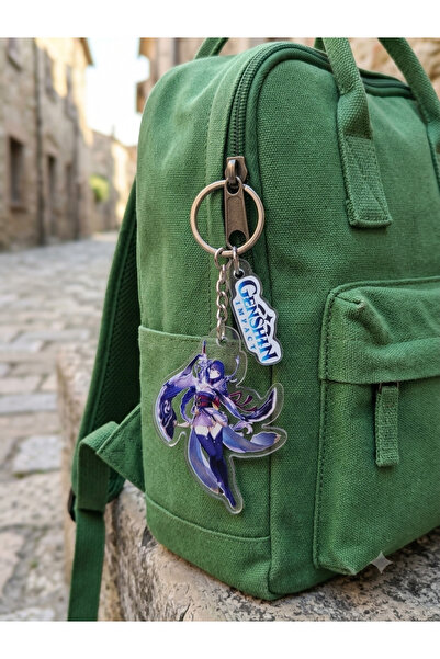 OWLBAG COMPANY حقيبة OWL BAG من سلسلة Genshin Impact، مزينة بشخصية رايدن شوغو...