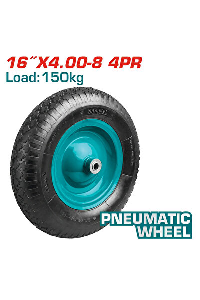TOTAL كفر عربية صب مع رومان 150Kg 16"x4.00-8 THTWB84018G-W توتال
