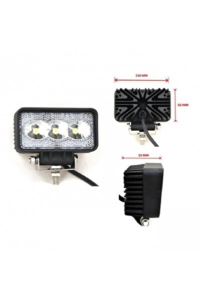 Flexzon EPISTAR LED Προβολέας 9 Βατ Υψηλής Ισχύος 10-30 Βολτ FZHAL145