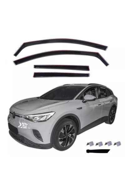 Flexzon Ανεμοθραύστες για VW ID.4X 2021+ 4 τεμάχια. FZVETRBR0049