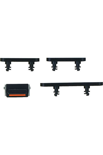 OEM Πλαϊνά πλήκτρα μαύρα για iPhone 12