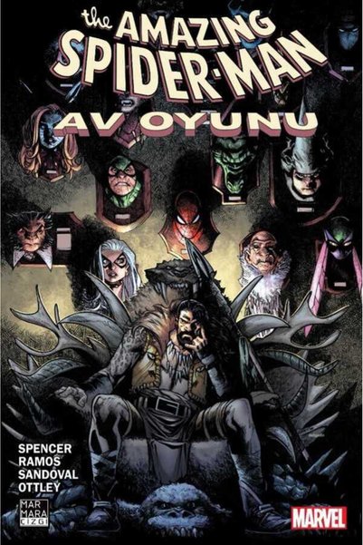 Marmara Çizgi Yayınları Amazing Spider-Man Vol. 5 Cilt 1-2-3-4-5-6-7-8-9-10-11 Set (11 Ayrı Kitap)