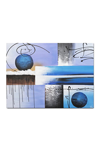 artnova Γιγάντιο αφηρημένο χειροποίητο έργο ζωγραφικής, Interstellar 2, 120x9...