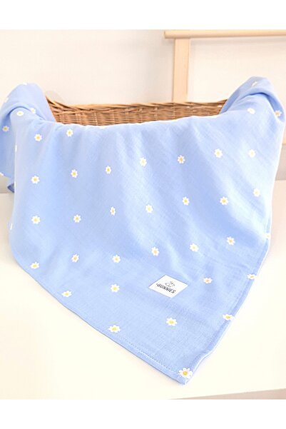 jr.bunnies Jr. Bunnies Muslin Multi-Purpose Baby Blanket 100% Cotton Summer B...