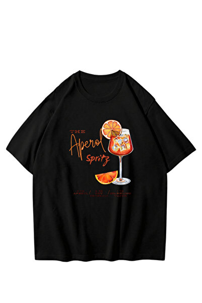Trendiz Women's Aperol Spiritz Tshirt White