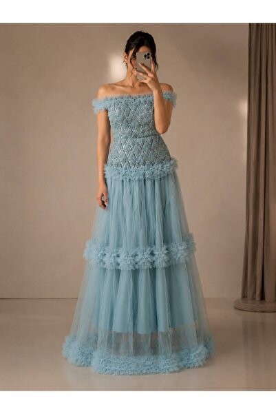 Mesk dresses Blue Fairy Tale Dress