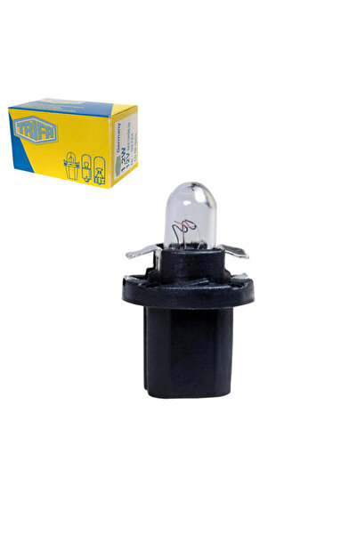Trifa Λάμπα Αλογόνου Με Βάση BAX10d/B8,5d 12V 1.2w 2724 1 Τεμάχιο (CAR0008948)