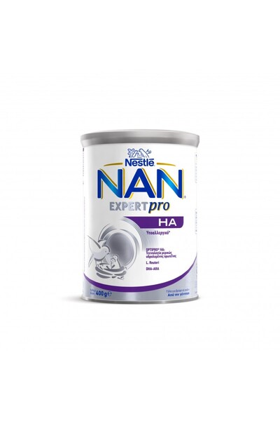 Nestle | Nan Expert Pro HA Υποαλλεργικό Γάλα σε Σκόνη από τη Γέννηση | 400gr