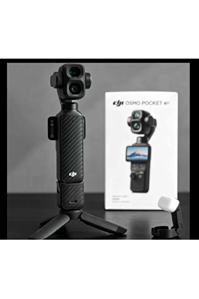 DJI أوسمو بوكيت 4P (برو) مجموعة متكاملة لصناع الفيديوهات - كاميرا جيمبال محمو...