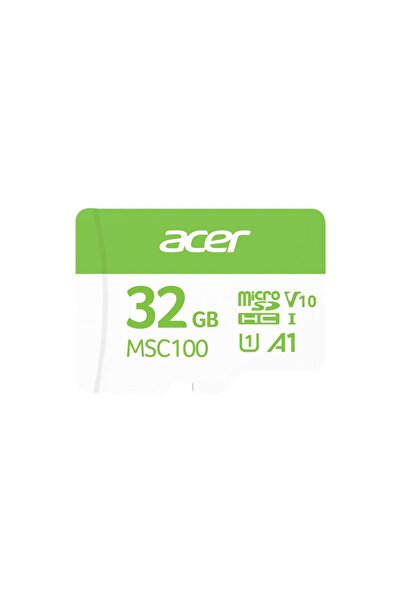 Universal بطاقة Acer MSC100 32GB microSD U1 V10 A1 متوافقة مع كاميرا الحركة و...