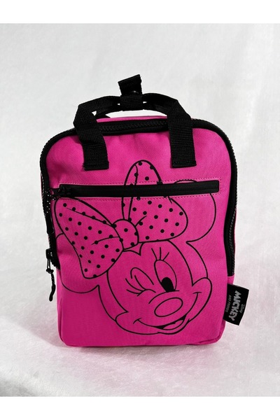 ZARİNA Character Pattern Pink Nursery Kindergarten Backpack