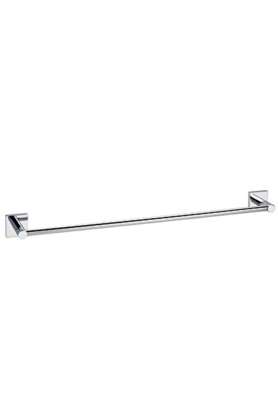 SUPER ACCESS Single Towel Rail 450MM Chrome Bar Square Wall Mounted Bathroom ...