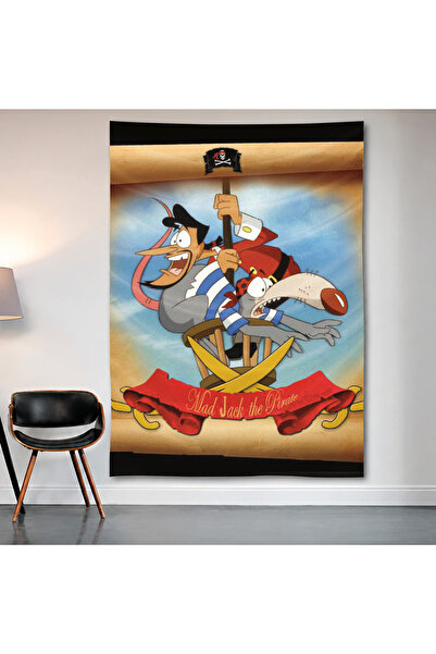 Geek Cultcha Woody Woodpecker Pirate Wall Covering Wall Tapestry First Qualit...