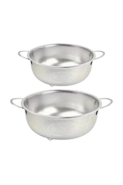 Empressco Multi-Purpose Pasta and Juice Strainer with Stainless Steel Handle