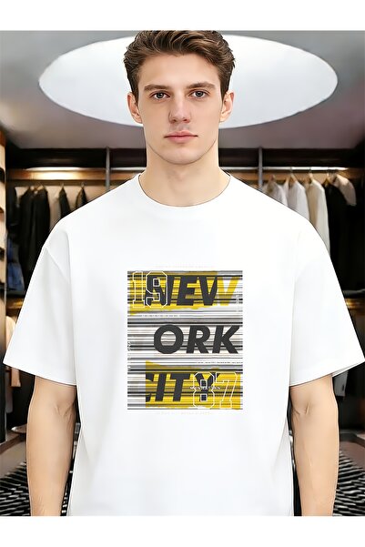 En22 1987 New York City Manhattan Spring Summer Men Funny Unique Casual Tops ...