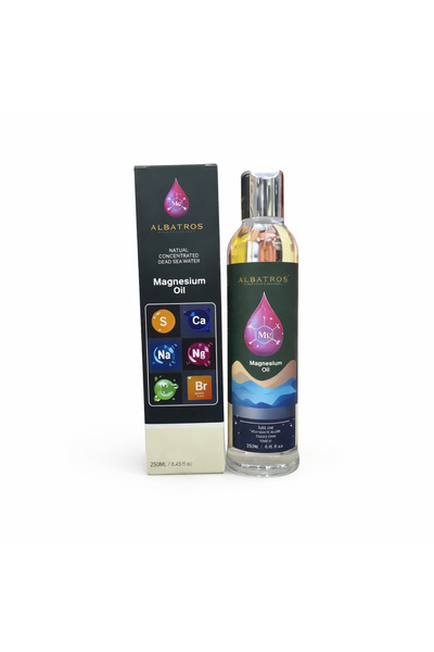 ALBATROS Magnesium Oil for the Body from the Dead Sea-250Ml