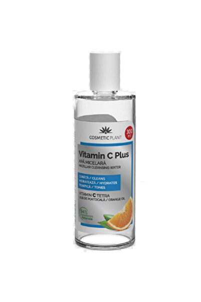 Cosmetic Plant Βιταμίνη C Με Μικυλλιακό Νερό Καλλυντικό Φυτικό, 300 ml