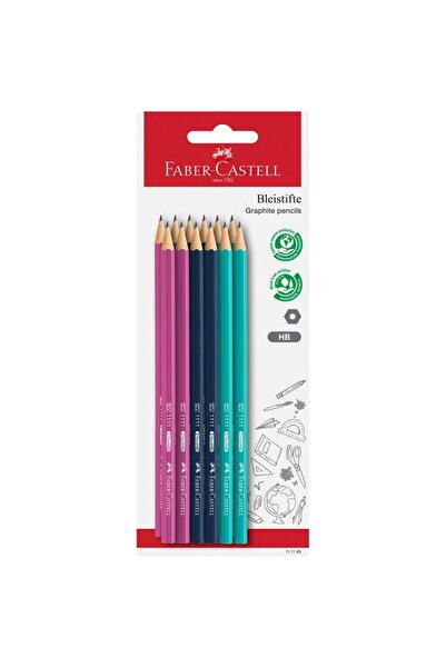 OEM Set 12 creioane HB, Faber-Castell, Lemn, Multicolor