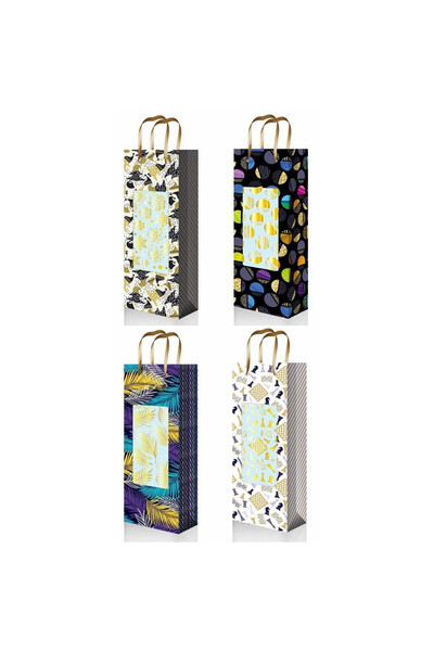 OEM Punga decorativă verticală nouă cu fereastră, sticlă mare 126x369 mm