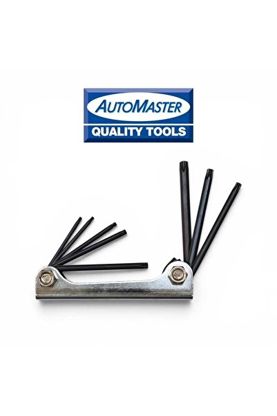 AUTOMASTER Torx Key Set (Pencil-Shaped) Foldable 8 Pieces from